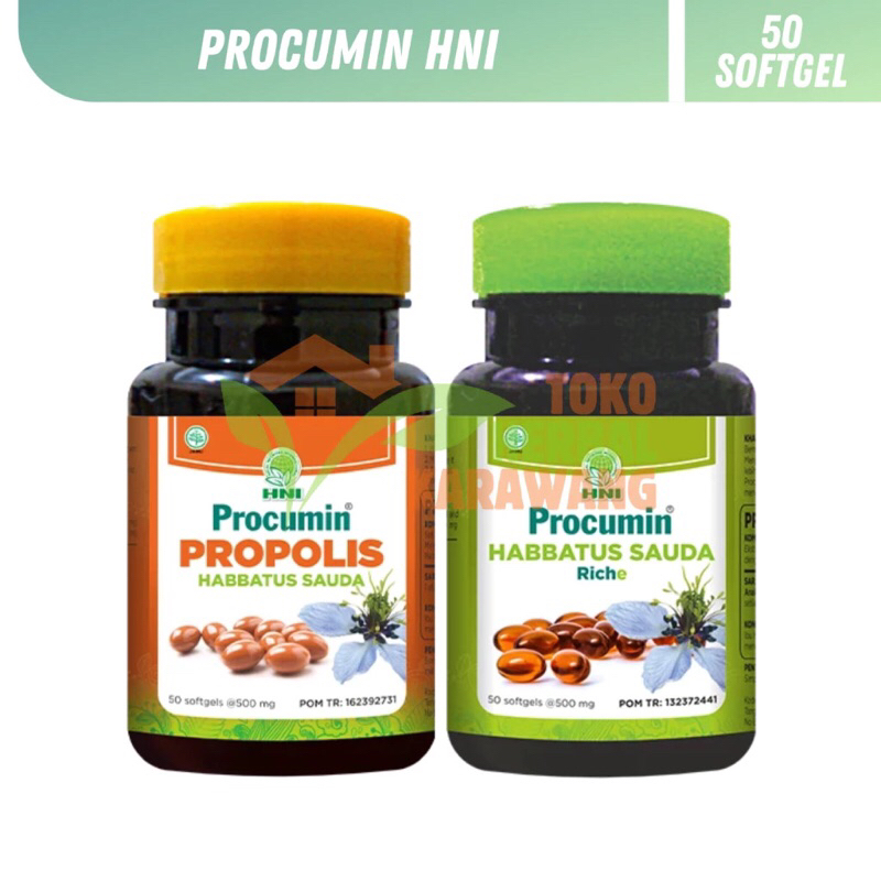 PROCUMIN PROPOLIS HABBATUSSAUDA HNI HPAI | PROCUMIN HABBATUSSAUDA RICH E HNI HPAI