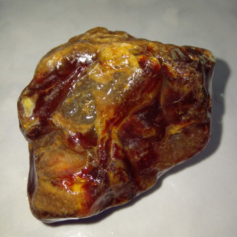 Original Batu Permata Bacan Obi Merah Redish Kristal Giwang Asli Maluku