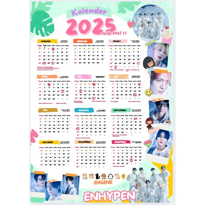 

KALENDER DINDING 1 HAL FOTO IDOL (BISA REQ FOTO)
