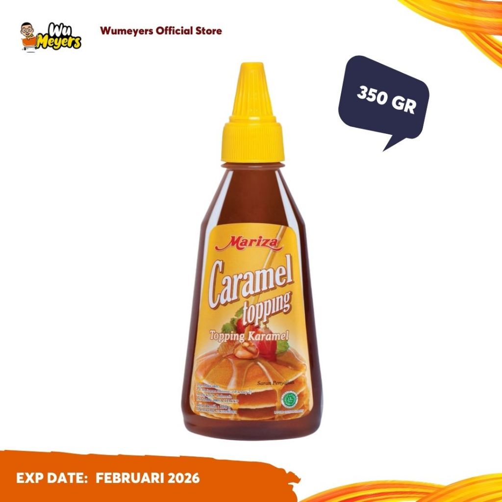 

Mariza Topping Caramel - Selai Toping Karamel 350gr