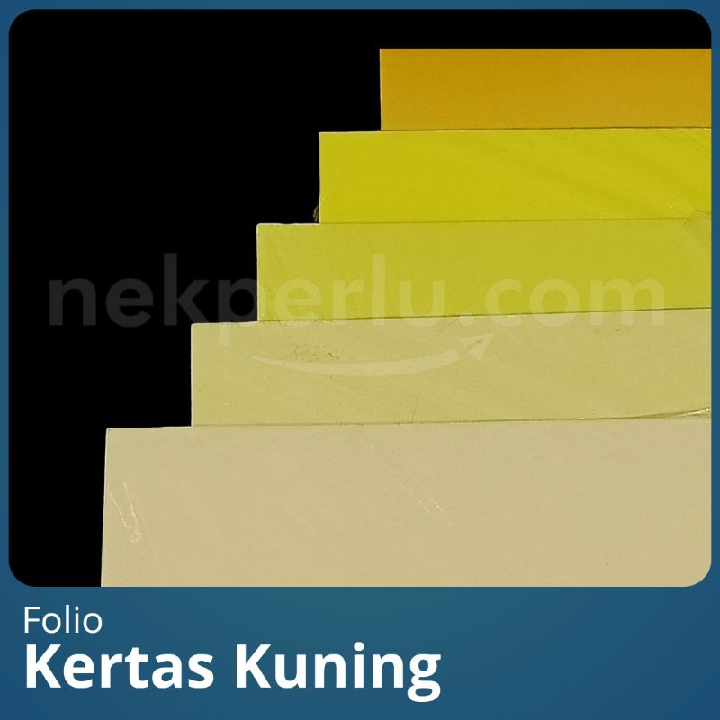 

Kertas BC Folio/Kertas Brief Card Folio/Kertas Buffalo Folio/Kertas Buffalo Kuning F4 Folio
