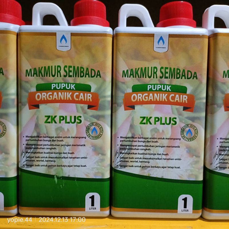 pupuk poc pupuk zk  plus pupuk durian 1liter