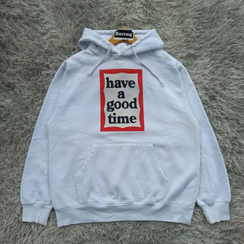 Hoodie HAGT Hoodie Have A Good Time Red Frame Original not blue frame