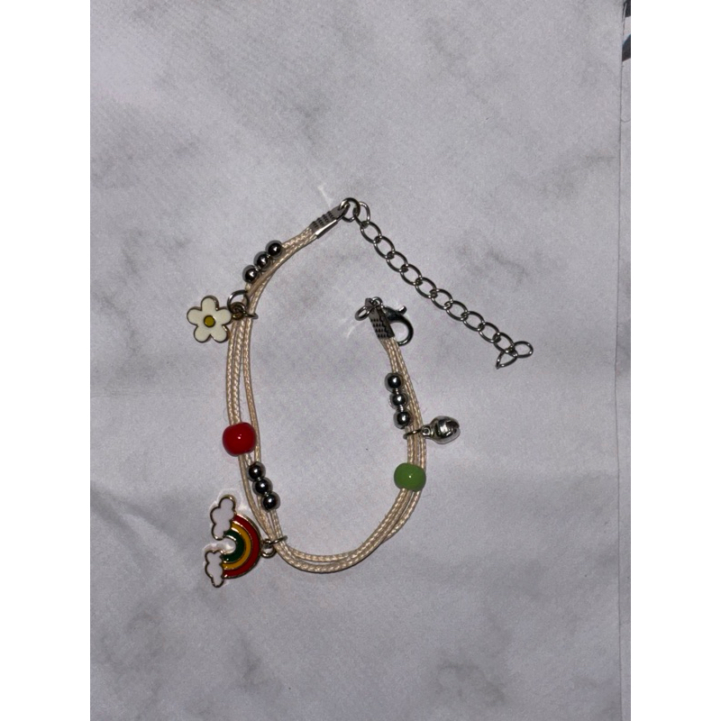 gelang wanita kait , anti karat titanium