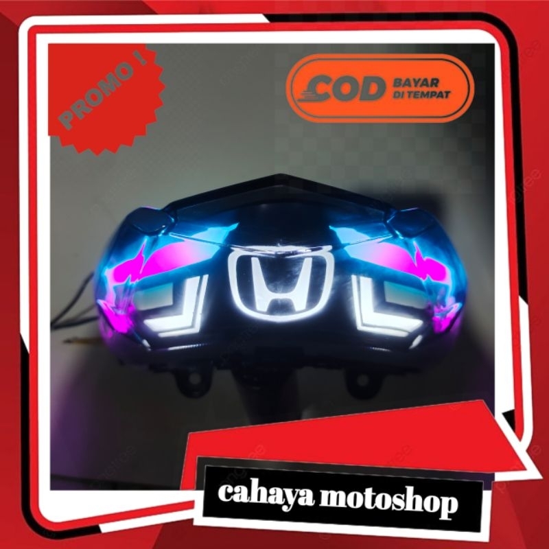 stoplamp vario led old logo honda lezy RGB Android