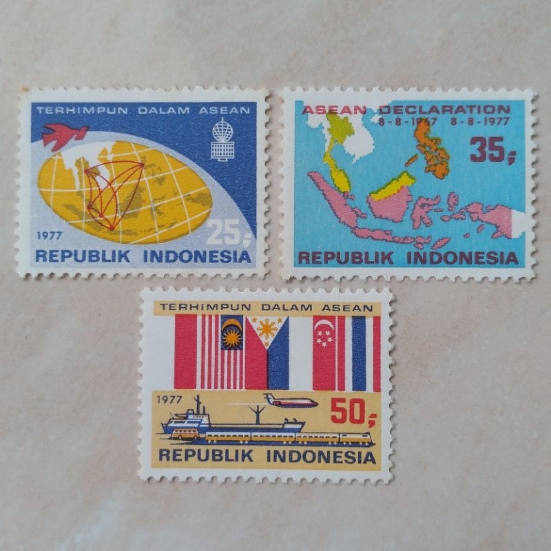 

Perangko Prangko Kuno Set Seri HUT Ke-10 ASEAN 1977 Mint - YN2056