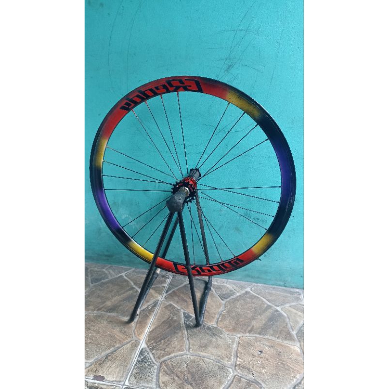 Wheelset 700x23c (hanya belakang)