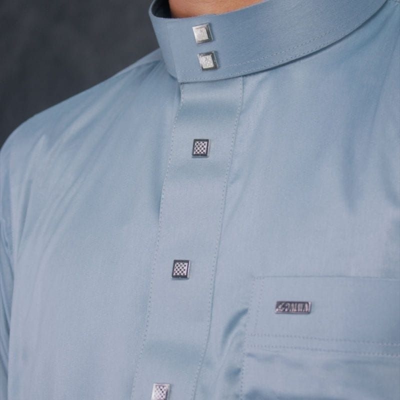 Gamis Pria DALWA Haramain Manset | Gamis Premium Manset Pria Poliester al Haramain