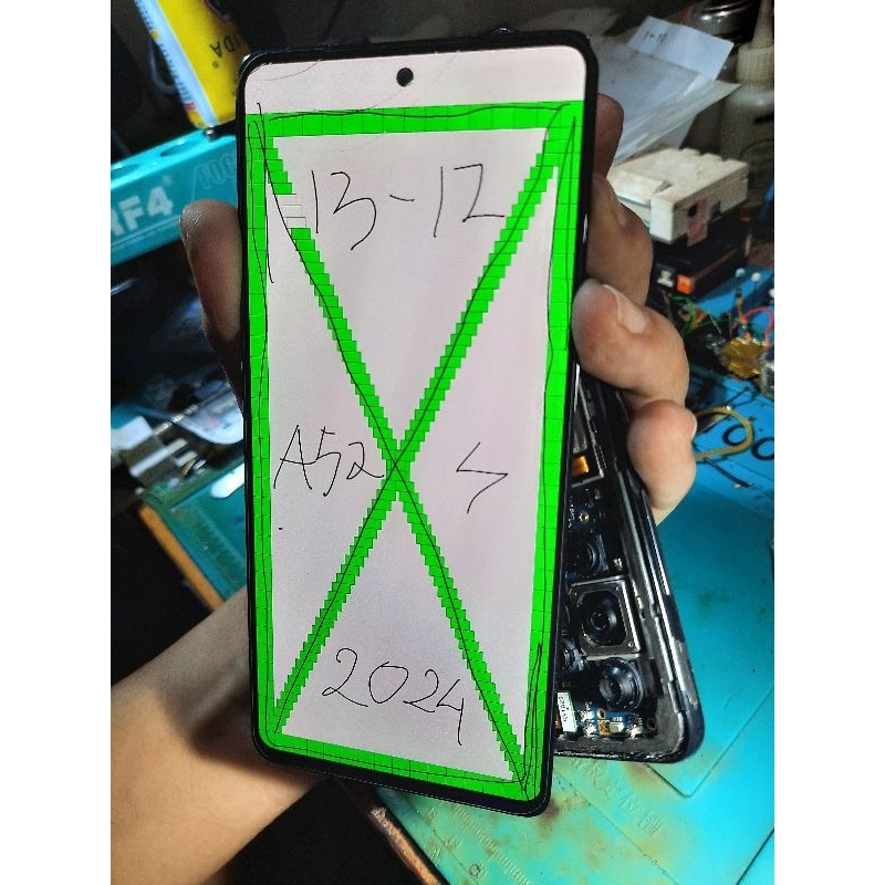 LCD Amoled Samsung Galaxy A52s_5G SM-A528B/DS Copotan Cabutan