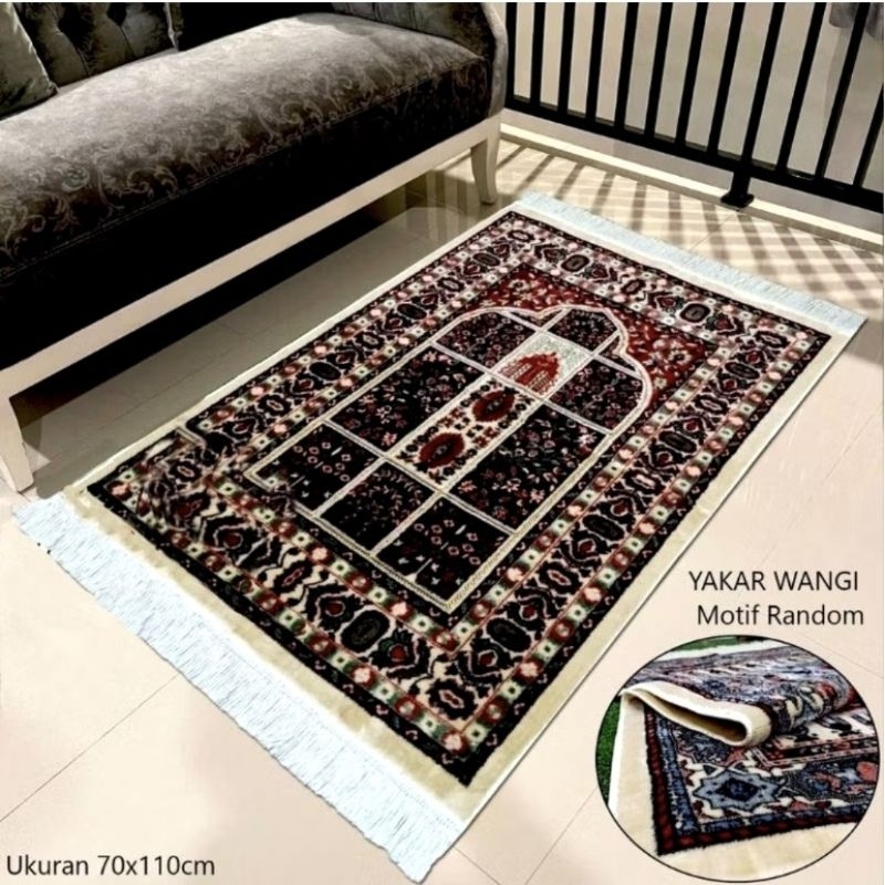 Sajadah Yakar Turkey/Sajadah Yakar wangi/Sajadah Premium/ Sajadah Yakar Wangi Premium/ Sajada Ukuran