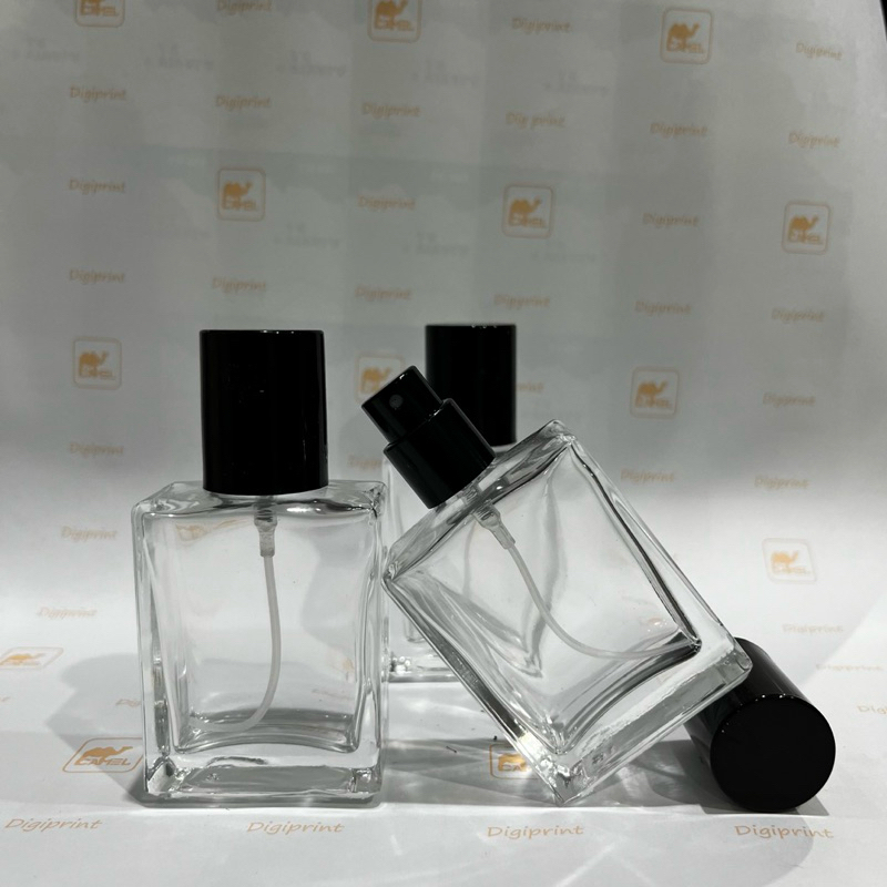 BOTOL HERMSS SPRAY DRAT 30ML / BOTOL KACA PARFUM 30ML / BOTOL SPRAY DRAT 30ML