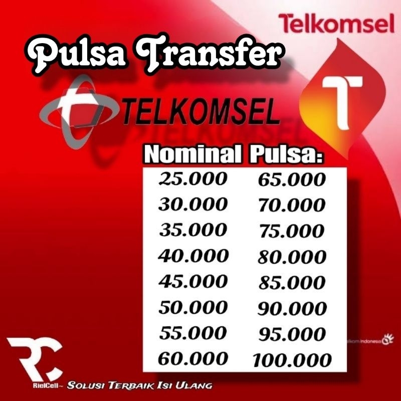 Pulsa Telkomsel - Isi pulsa" Pulsa Transfer