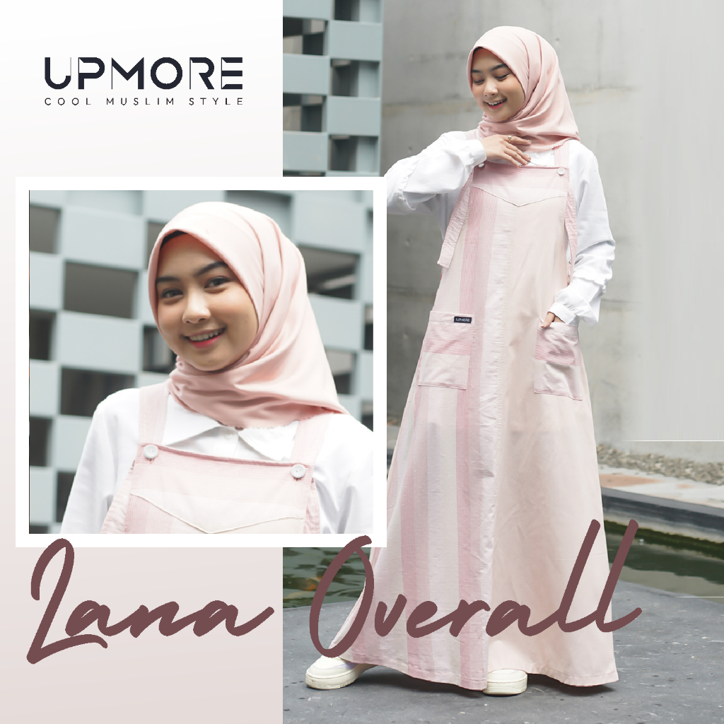 UPMORE Gamis Dewasa Lana Overall