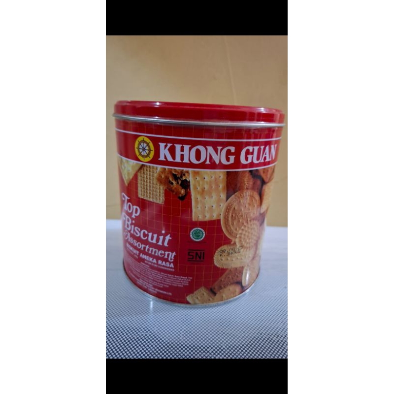 

Khong Guan Assorted Biscuit Top Bulat 650g