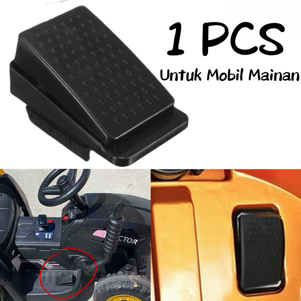 Pedal Gas Mobil Aki Anak Pedal Saklar Switch 2 Pin Injakan Gas Mobil Mainan Untuk Mobil Motor Mainan