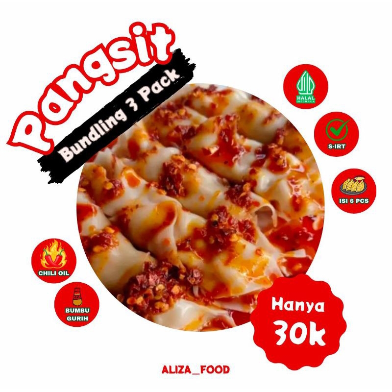

Pangsit Chili Oil | Bundling 3 Pack | Isi Daging Ayam