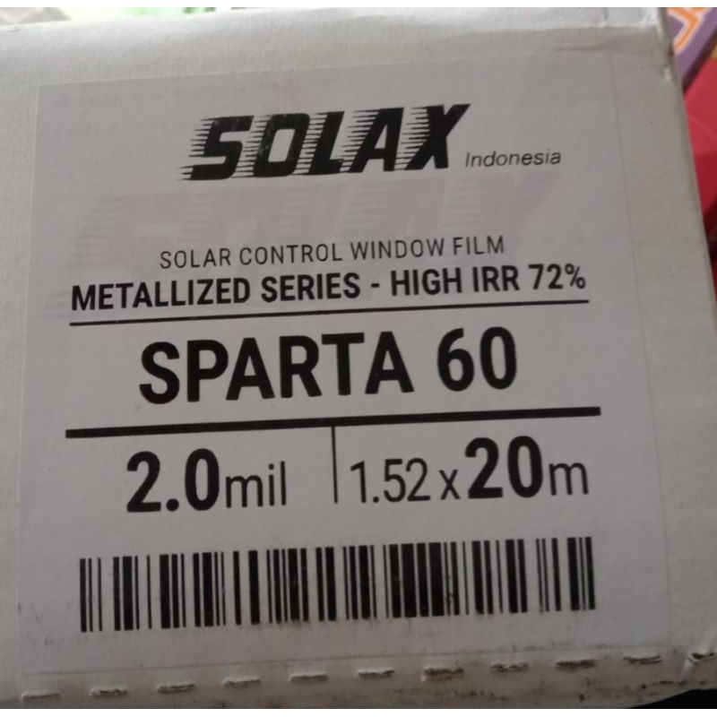 KACA FILM SILVER/KTT/CHROME SOLAX 60%