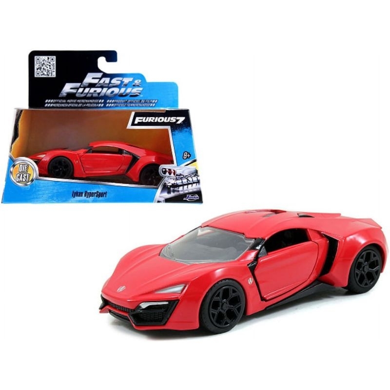 Jada Lykan Hypersport Red "Fast & Furious 7"1:32