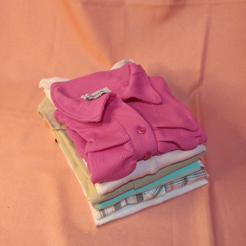 [FLW] PREALOVED Square neck | Crop top | Pants | Longsleeve