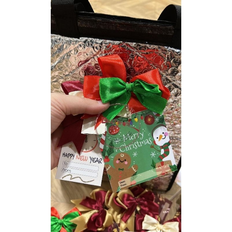 

HAMPERS BAG | THERMAL | COOLER | HADIAH KADO | CARD + RIBBON