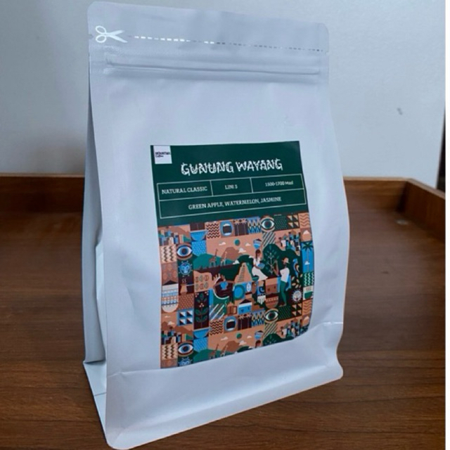 

Kopi arabika Natural origin gunung wayang pangalengan, jawa barat kemasan 200 gram