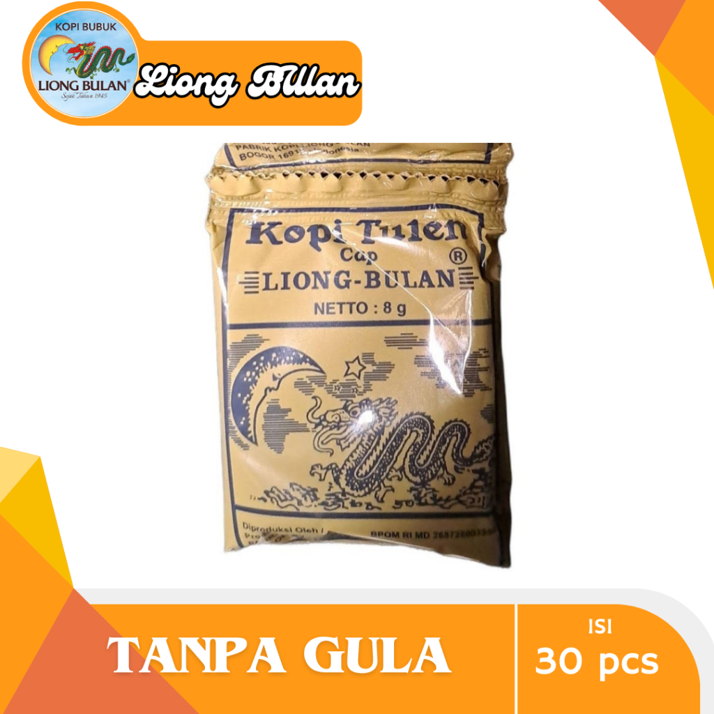 

Coffee Liong Bulan Kopi Tanpa Gula Khas Bogor