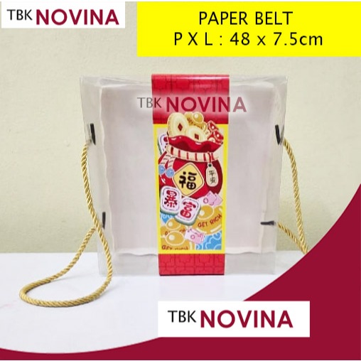 

[1 LEMBAR] PAPER BELT IMLEK / PITA KERTAS KOTAK KUE CHINESE NEW YEAR