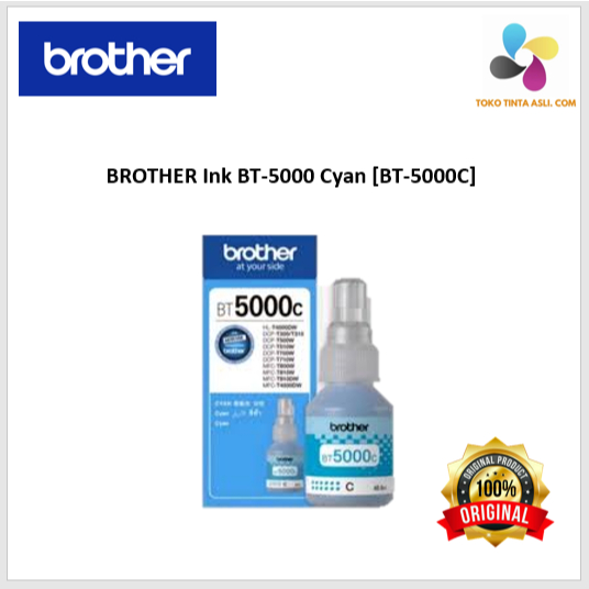 BROTHER Ink BT-5000 Cyan [BT-5000C]