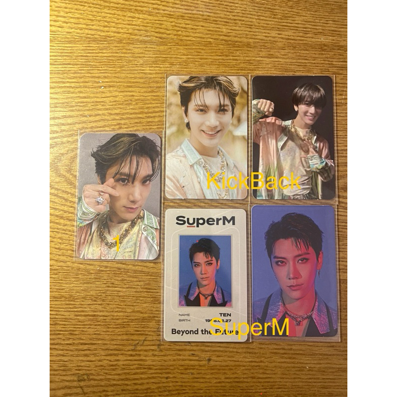 Photocard PC Ten WAYV SuperM