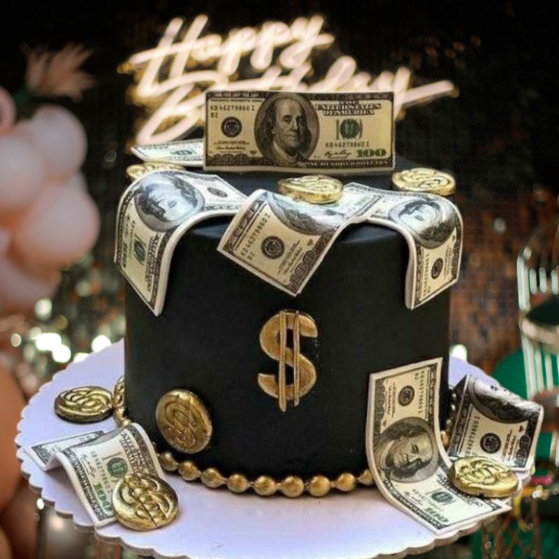 

dollar cake// premium cake