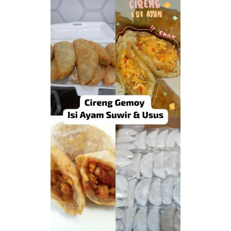 

Cireng Jontor Dewe/Cireng Isi Ayam/Halal/Cireng Pedas/Cireng Tidak Pedas