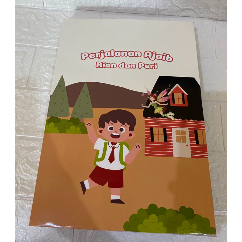 custom pop up book A3 harga per-Halaman