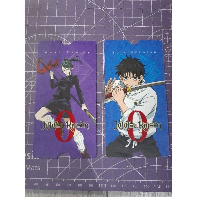 COLLECTIBLE TICKET JJK 0 OFFICIAL