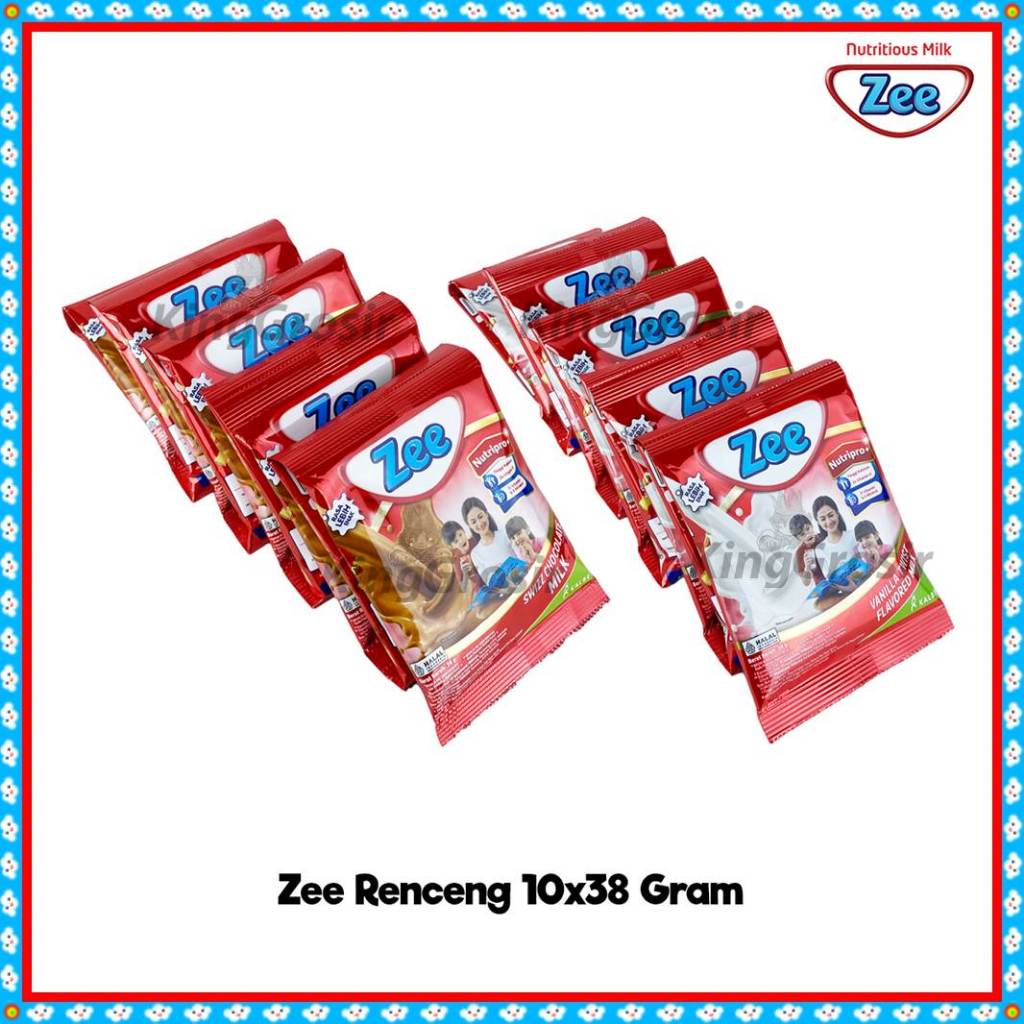 

Zee Susu Sachet Renceng Minuman Anak Sehat / Energen Champion Susu Rasa Coklat