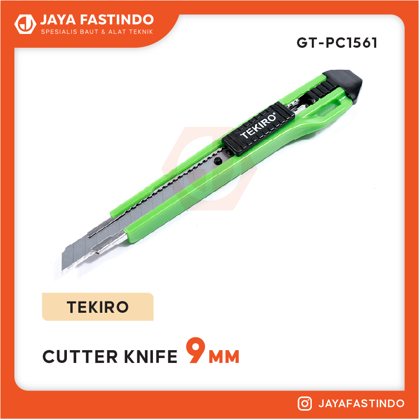 

TEKIRO PISAU CUTTER 9MM / CUTTER KNIFE 9MM TEKIRO