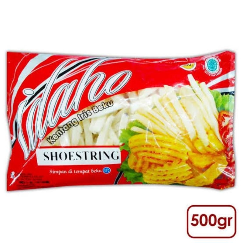 

Kentang idaho shoestring dan wadges 500 gram