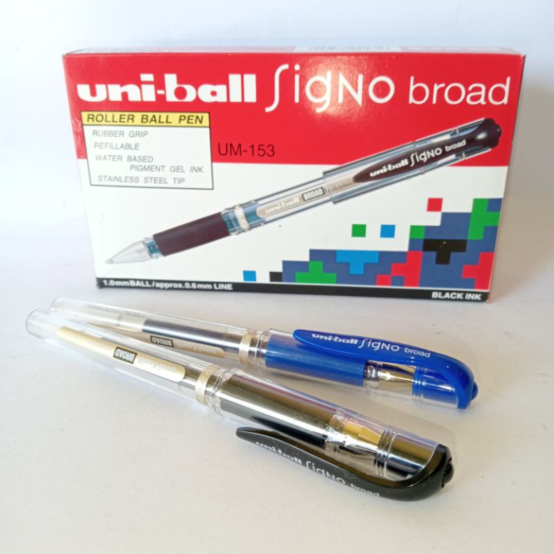 

PULPEN UNI-BALL SIGNO BROAD / Pena Tanda Tangan