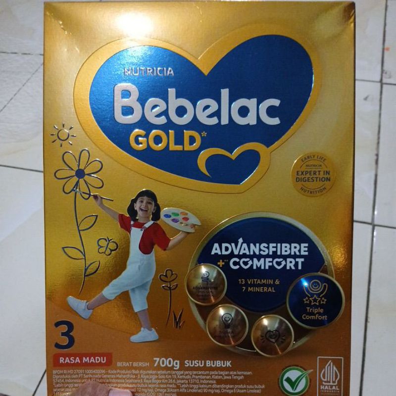 

Bebelac Gold 3 700 gram Madu