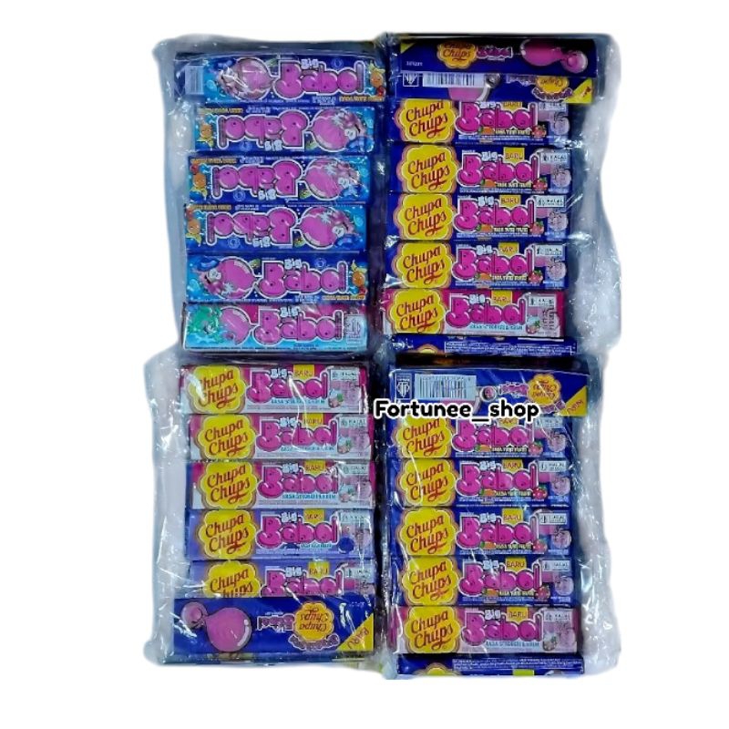 

Chupa Chups Big Babol Hanger isi 12 / Permen Karet Babol Aneka Rasa