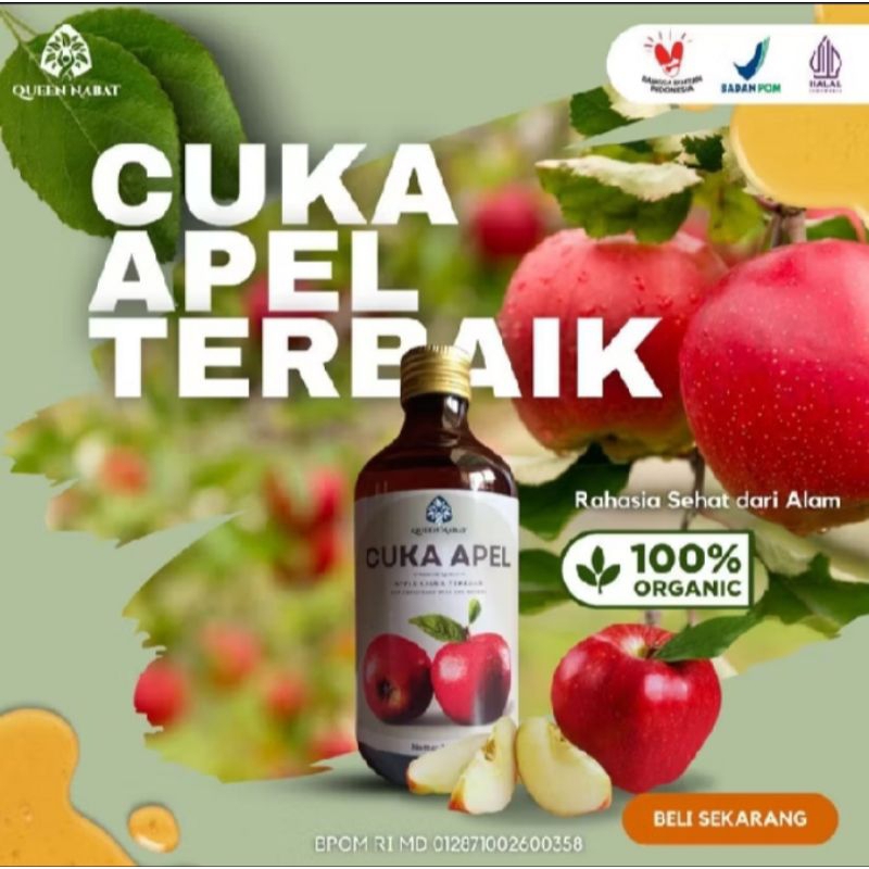 

Cukai Apel 320 mil cuka apel queen nabat cuka apel terbaik