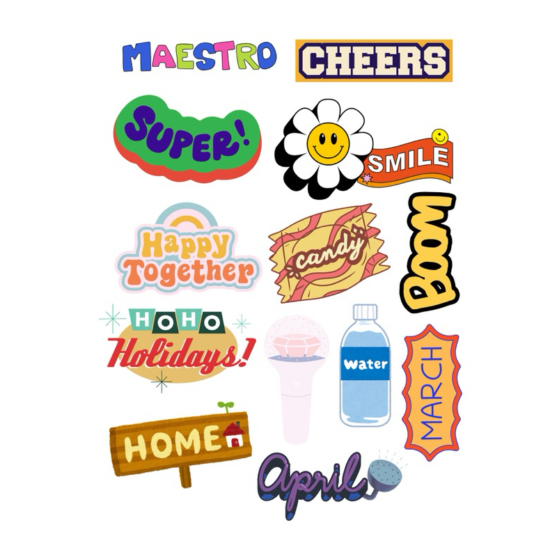 

STICKER KPOP BY FANS