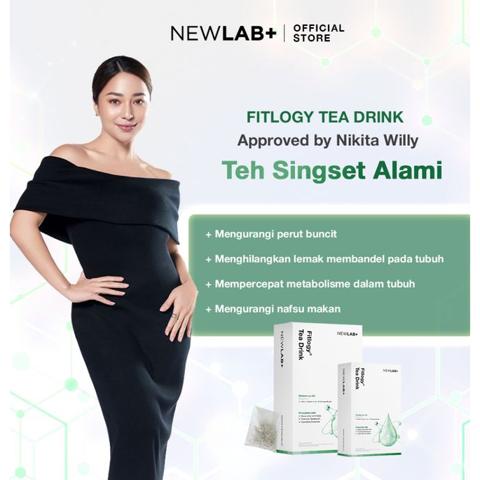 

NEWLAB - FITLOGY TEA DRINK - Teh Diet Detox Detoks | Suplemen Pelangsing Herbal