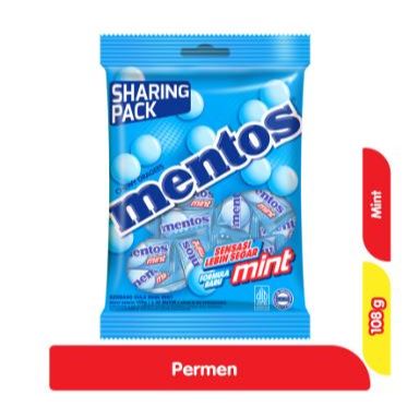 

mentos Permen Mint Bag 108 g