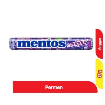 

mentos Permen Anggur Roll 37 g