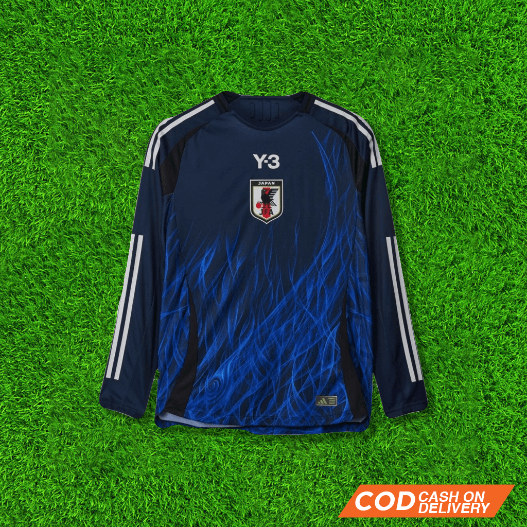 JERSEY TIMNAS JEPANG HOME  Y3 2024 PLAYER ISSUE LONG SLEVEE