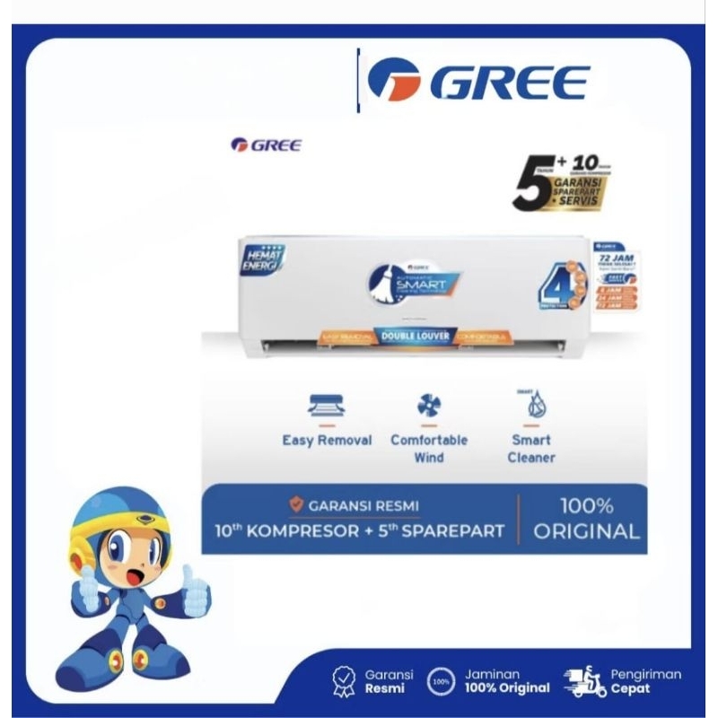 INDOOR AC GREE 1PK STANDART BARU .