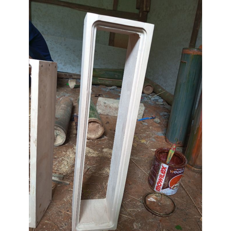 loster kotak kayu jati dan mahoni estetik