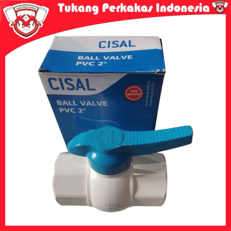 CISAL ball Valve pvc 2" / CISAL ball Valve 2" PVC