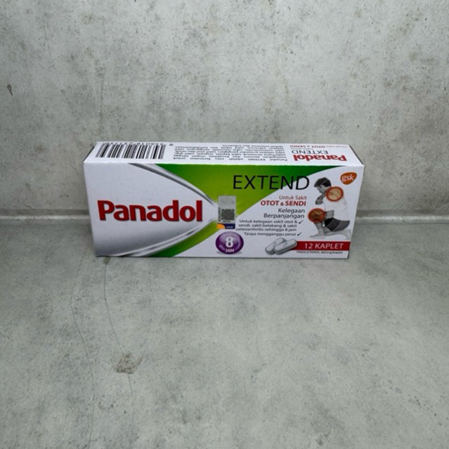 Panadol Extend isi 12cap ori Malaysia