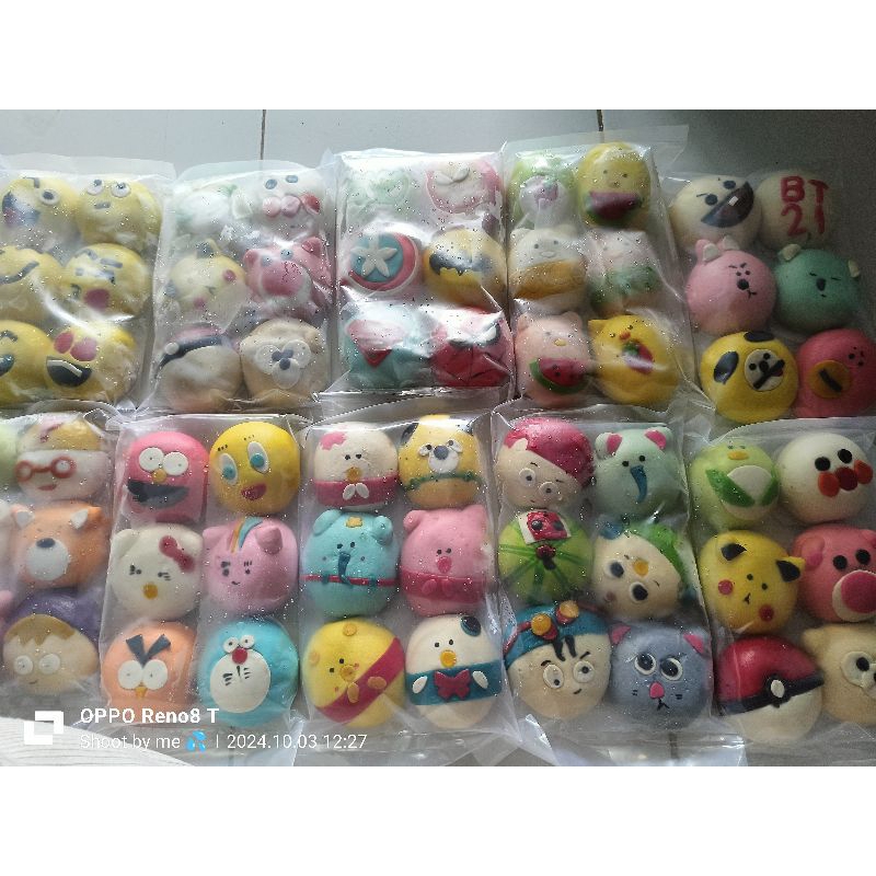 

Bakpao Karakter isi 6